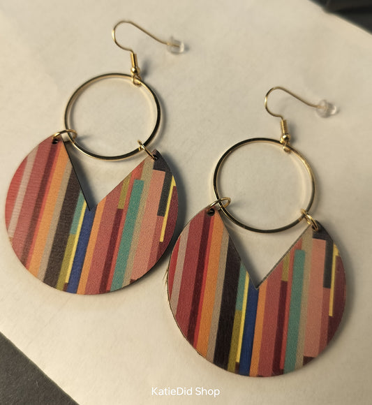 Multicolor Wooden Dangle