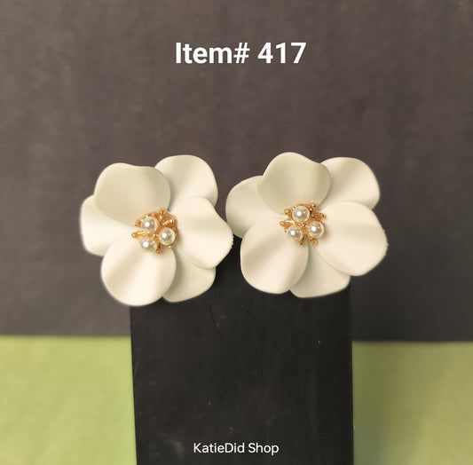 Flower Petal Studs